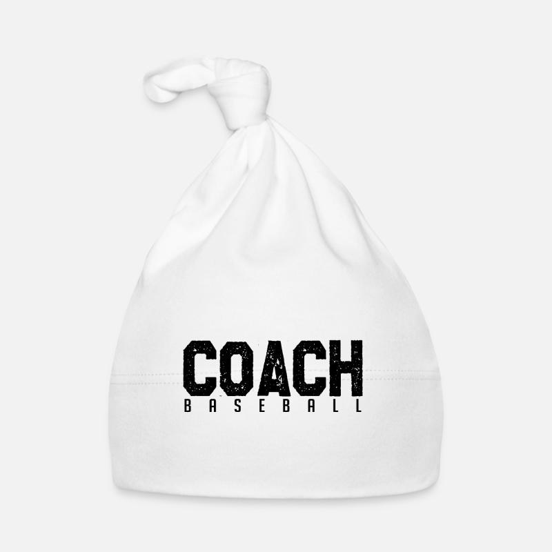 Baseball Coach. baseball coach. coach. Organic Baby Cap