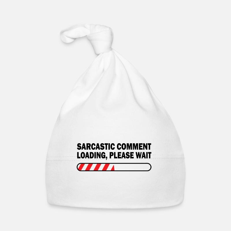 Sarcastic Comment Loading Please Wait Video Game P Baby Bio-Mütze