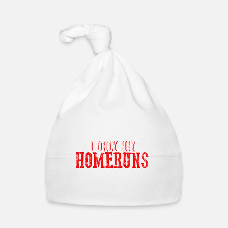 I Only Hit Homeruns 2 Baby Bio-Mütze