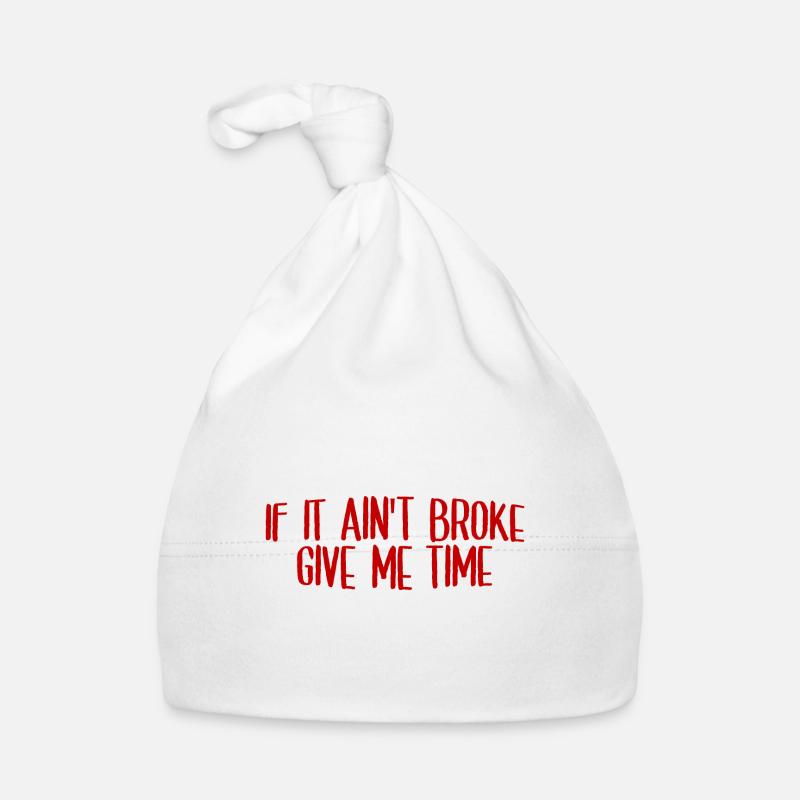 Si ce n’est pas cassé, donnez-moi du temps 2 Bonnet bio Bébé