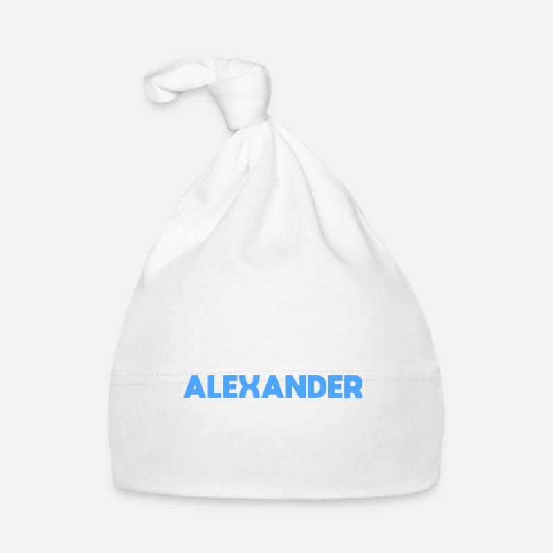 Alexander Name Spruch für stolze Alexander Baby Bio-Mütze
