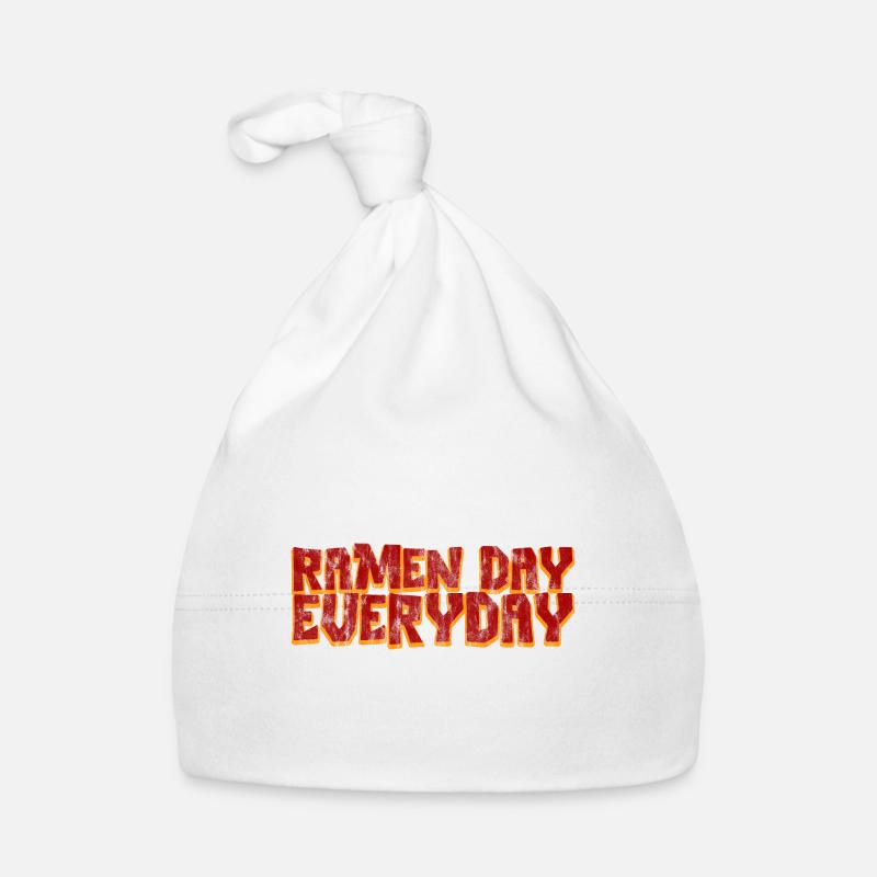 Ramen Day Everyday 3 Organic Baby Cap