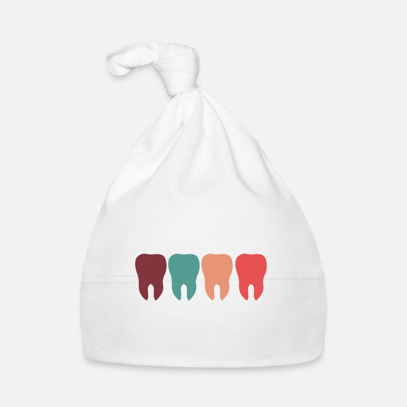 Zähne Baby Bio-Mütze