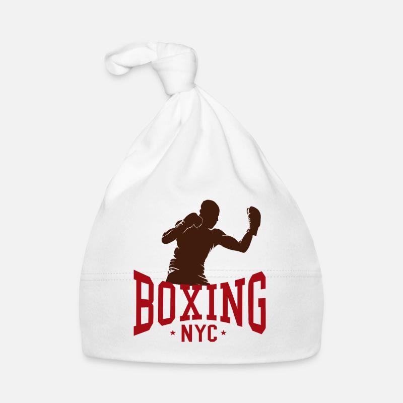Boxing NYC Baby Bio-Mütze