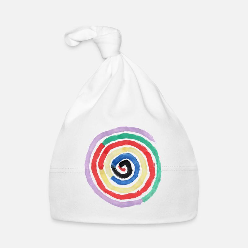 spiral Organic Baby Cap