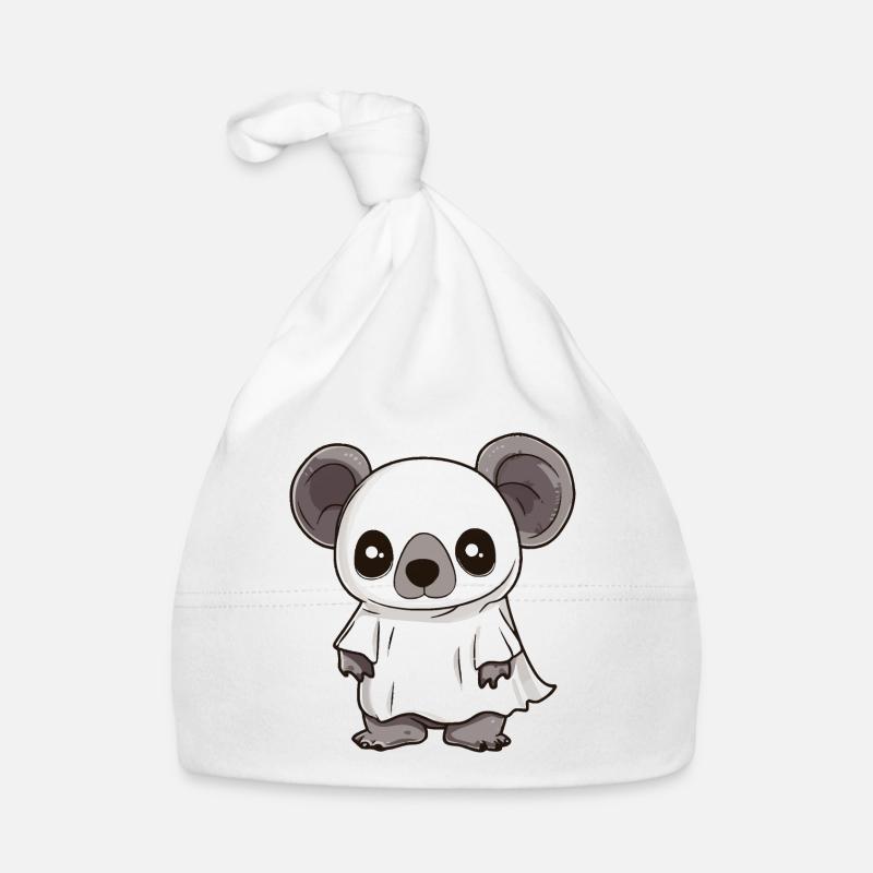 Koala Halloween Comic Geist Baby Bio-Mütze