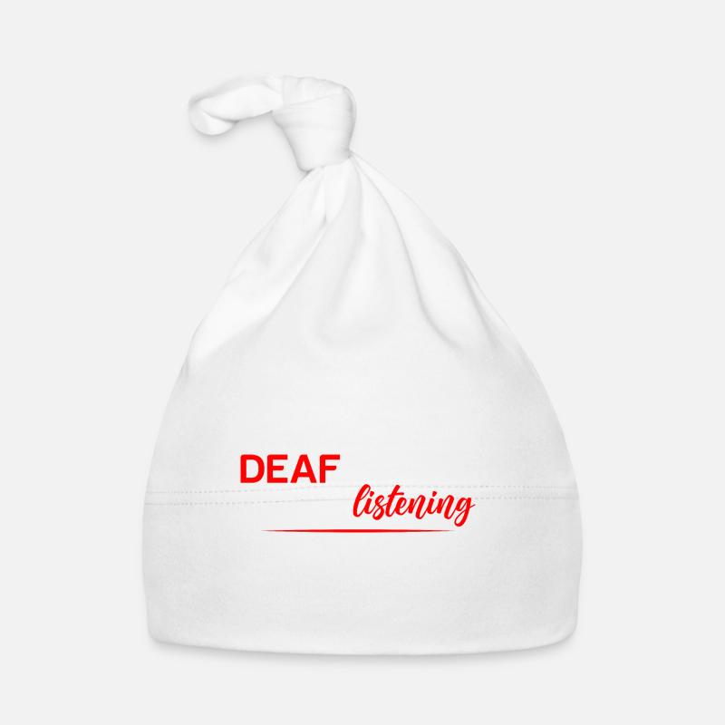 Ne pas écouter 4 Bonnet bio Bébé