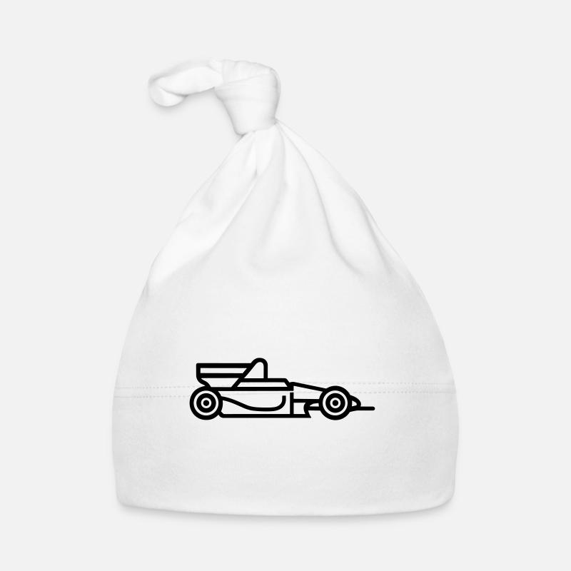 F1-Rennwagen Baby Bio-Mütze