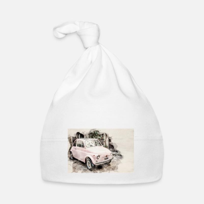 500 classic cars Organic Baby Cap