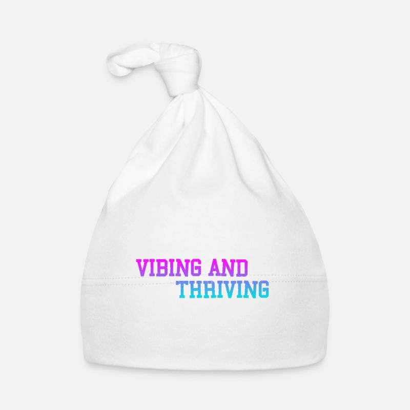 Vibing And Thriving 3 Baby Bio-Mütze