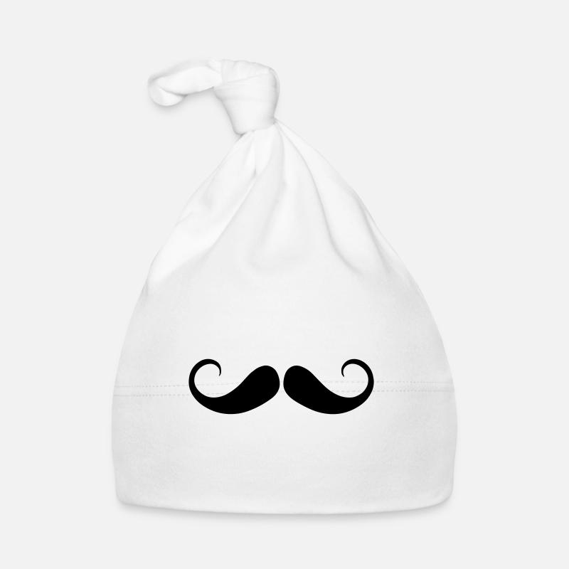 Moustache Organic Baby Cap