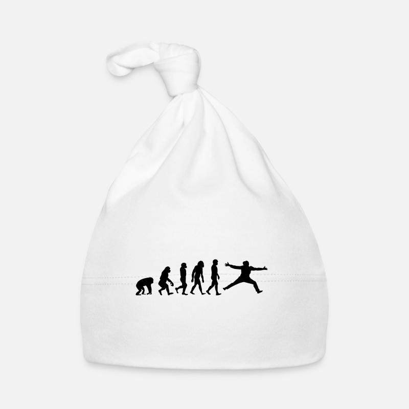 Handball Torfrau Evolution Entwicklung Baby Bio-Mütze