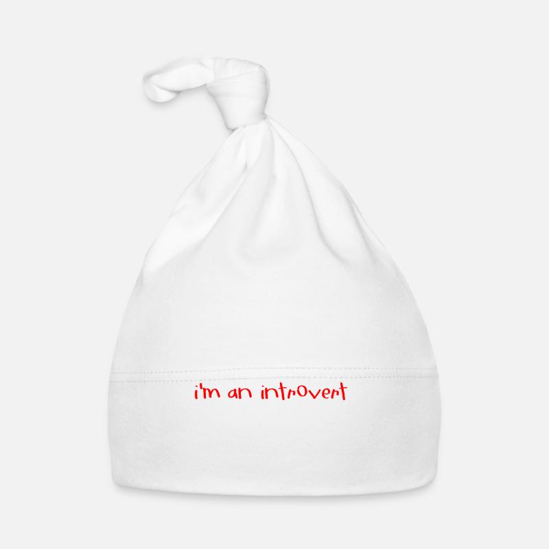 Go Away I'm An Introvert 2 Baby Bio-Mütze