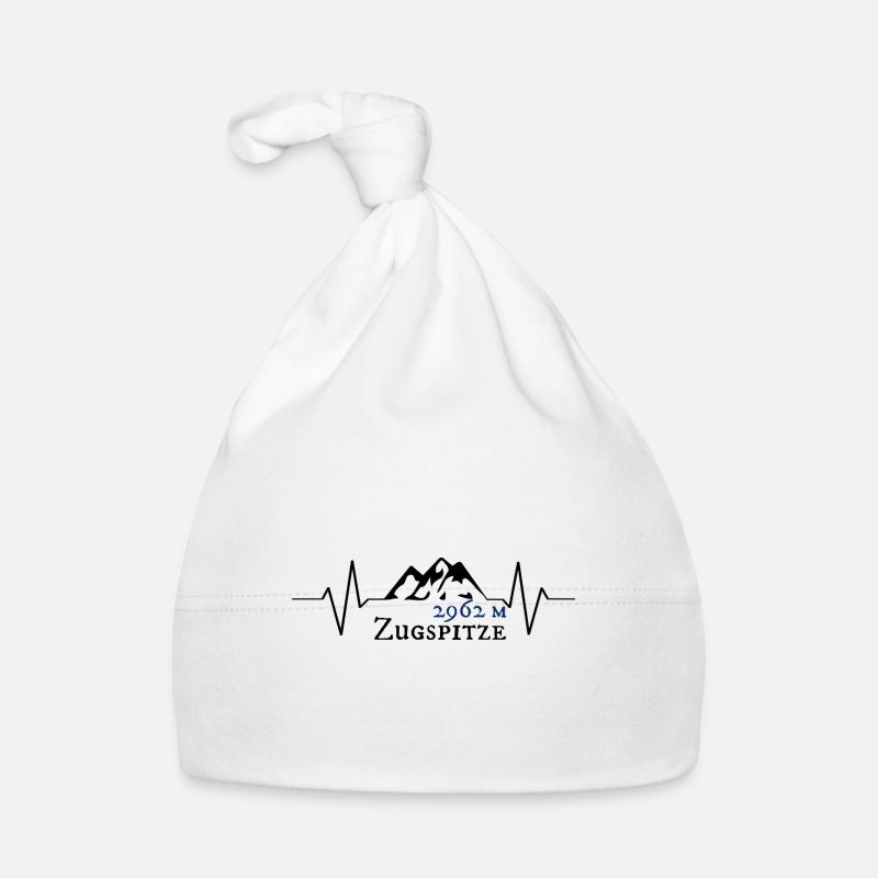 Hauteur Zugspitze Souvenir Bonnet bio Bébé