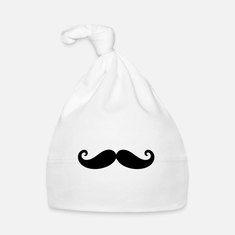 Moustache Organic Baby Cap