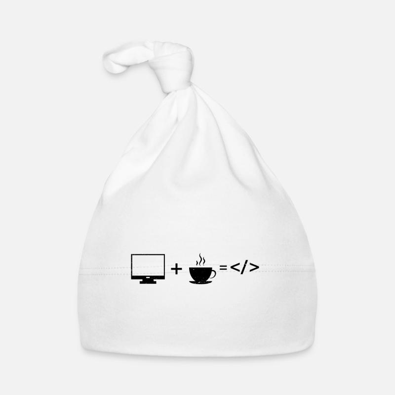 Cyber Security Design for IT Security and Hackers Organic Baby Cap