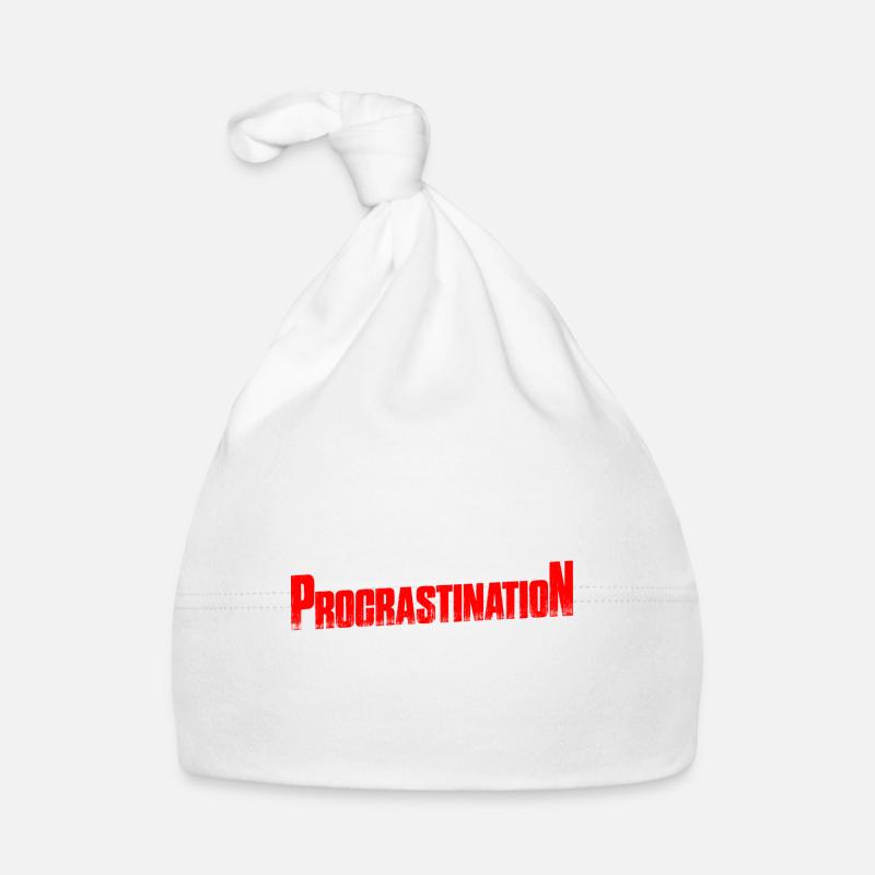 I Put The Pro In Procrastination 11 Baby Bio-Mütze