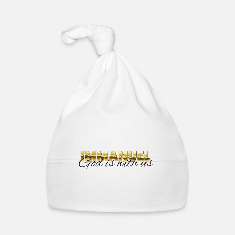 DLM CH IMMANUEL B1U Organic Baby Cap