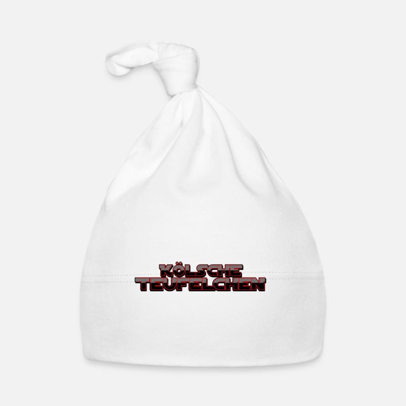 Kölsche Teufelchen köln helau fasching Karneval Fa Baby Bio-Mütze