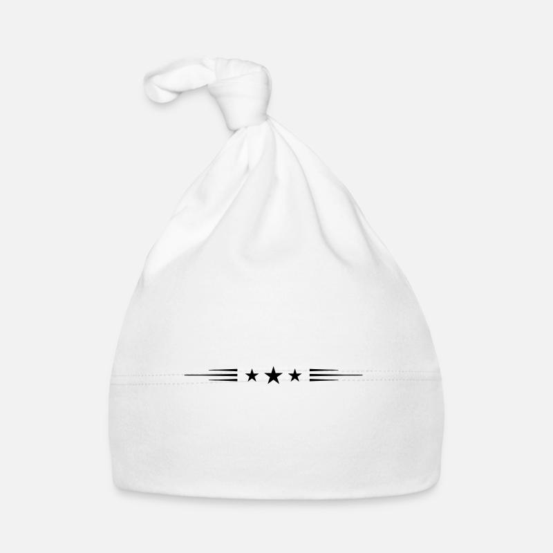 star line element icon Organic Baby Cap