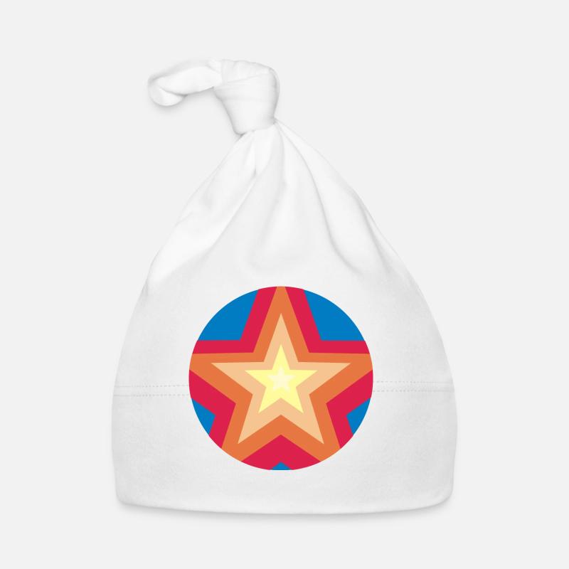 stern rot Baby Bio-Mütze