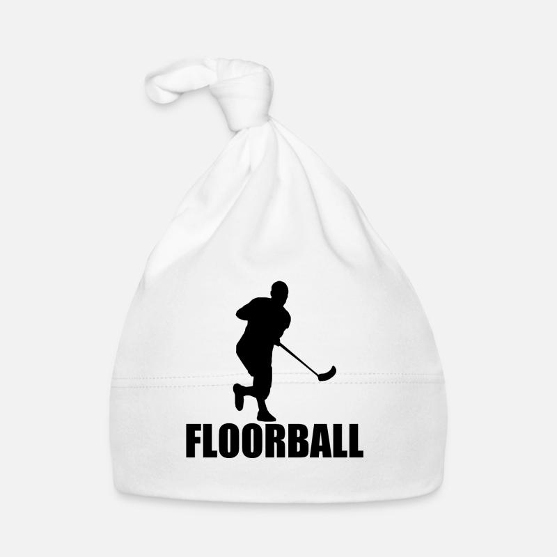 Floorball - Baby Bio-Mütze - Weiß
