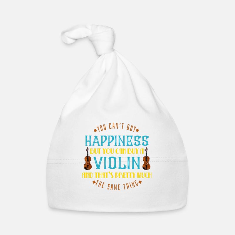 Cadeau drôle de violon violon violoniste Bonnet bio Bébé