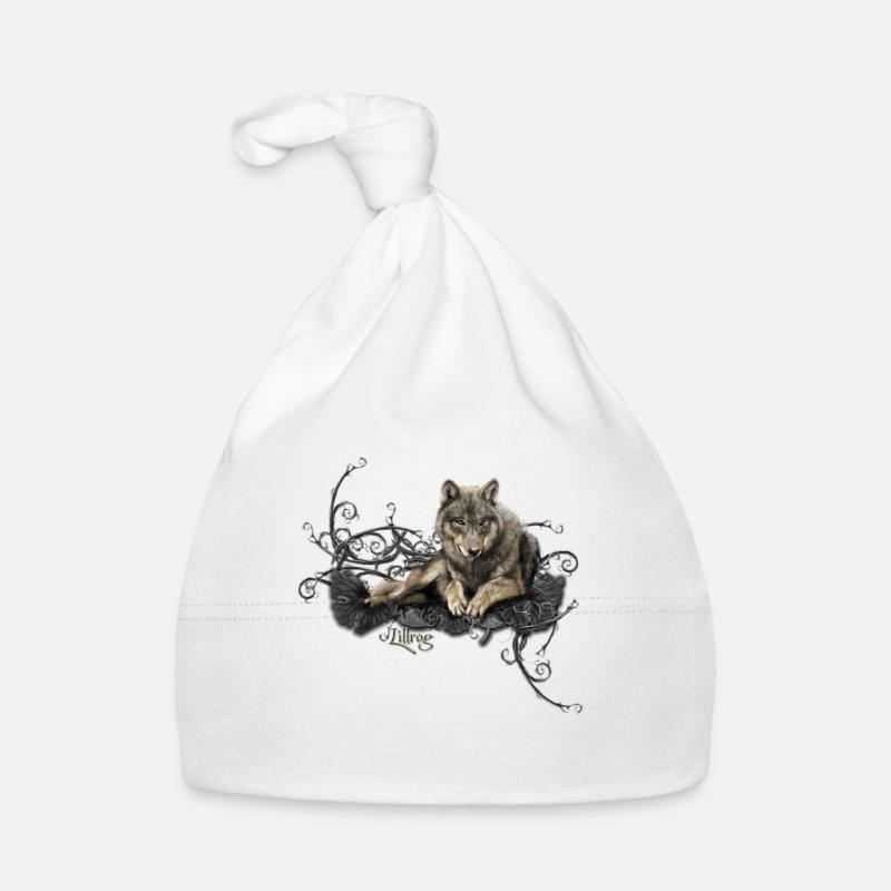 Wolf Baby Bio-Mütze