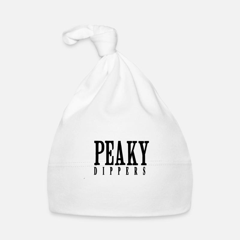 Logo textuel Peaky Dippers Bonnet bio Bébé