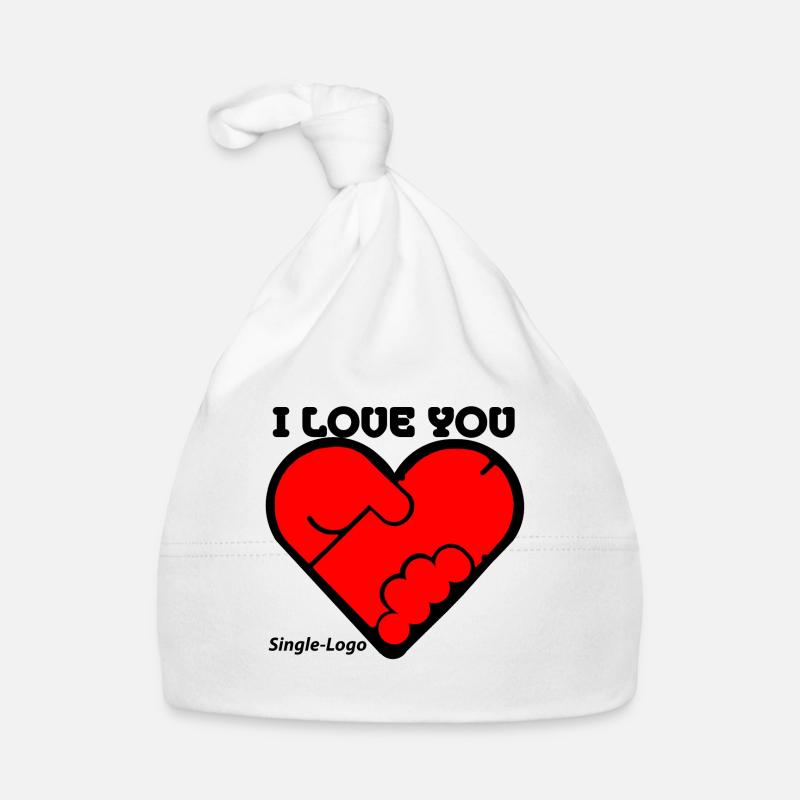 ICH LIEBE DICH Organic Baby Cap