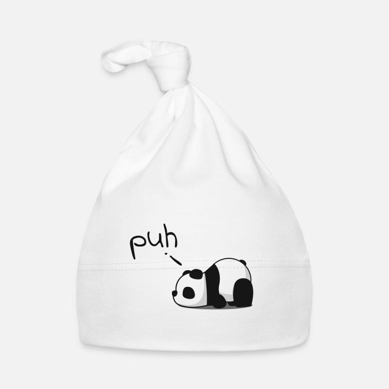 Panda Ouf Fatigué Bonnet bio Bébé