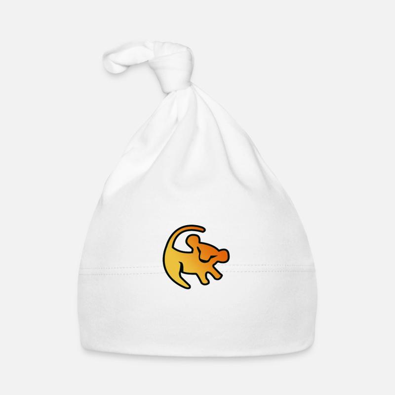lion mignon Bonnet bio Bébé