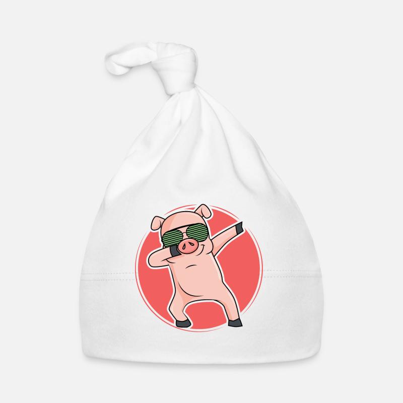 Dabbing Pic cochon dab cool dance move Bonnet bio Bébé
