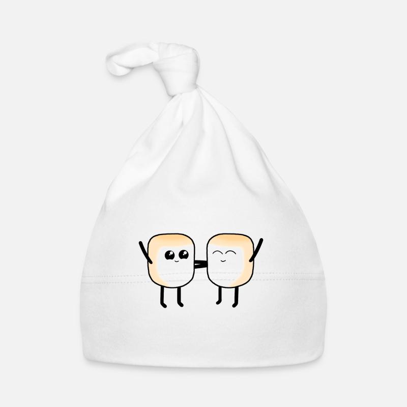 Marshmallow Marshmallows Süß Süßigkeit Kinder Baby Bio-Mütze