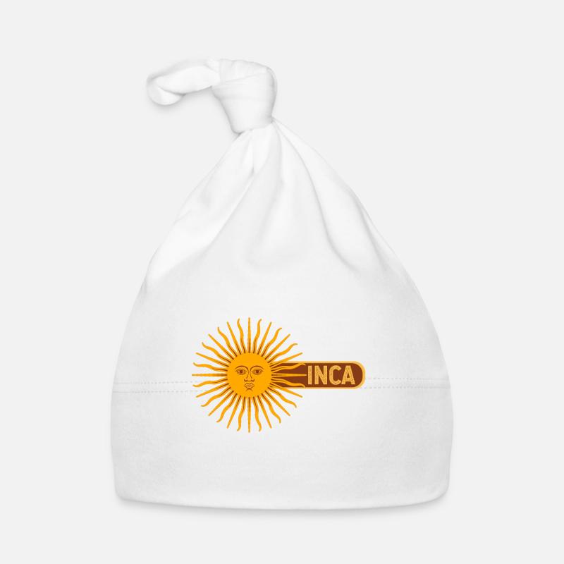 Inka Inca Inti Sonne Peru Geschenkidee Baby Bio-Mütze