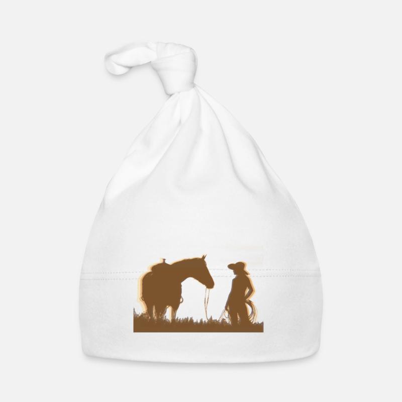 Fille occidentale Bonnet bio Bébé