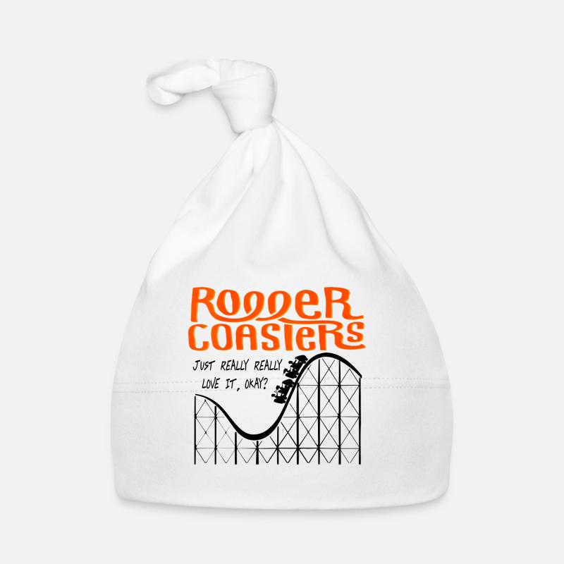 roller coaster Organic Baby Cap