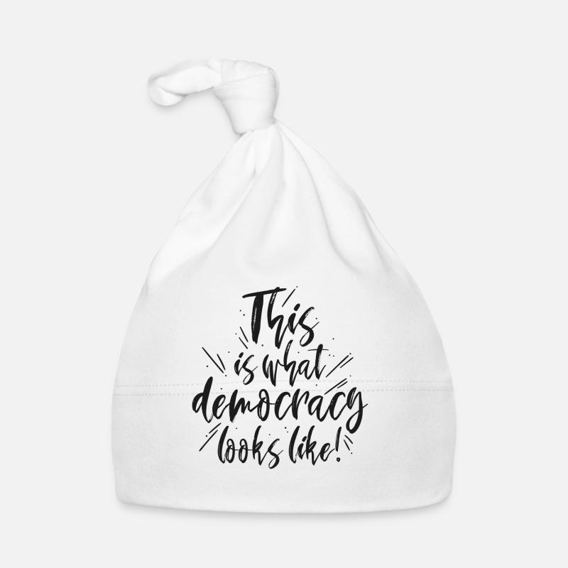 Democracy Organic Baby Cap