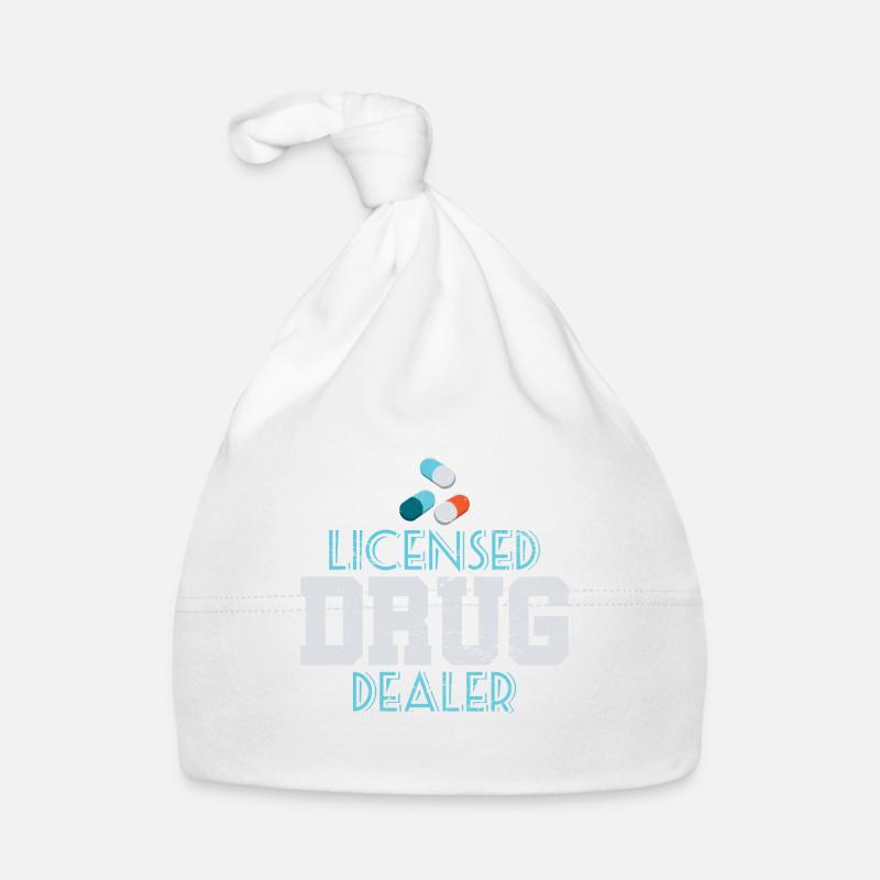 Pharmacist medication pharmacy funny Organic Baby Cap