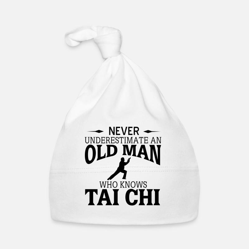 Tai Chi - Bonnet bio Bébé - blanc