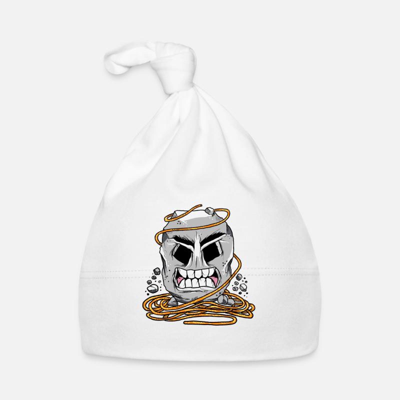 Rock Climber mit Seil - Kletter T-Shirt Baby Bio-Mütze