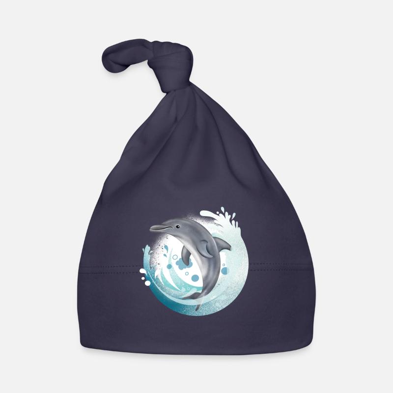Tauch Dive Dolphin - Delfin Baby Bio-Mütze