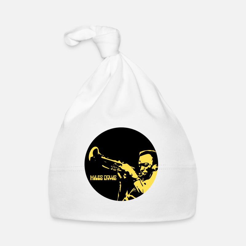 Miles Davis Organic Baby Cap