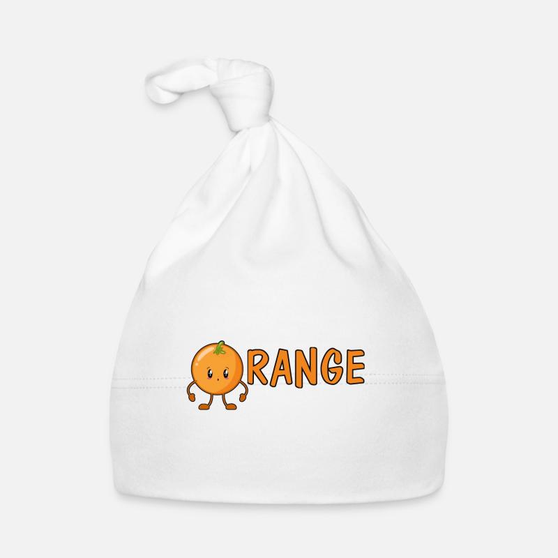Conception orange Bonnet bio Bébé