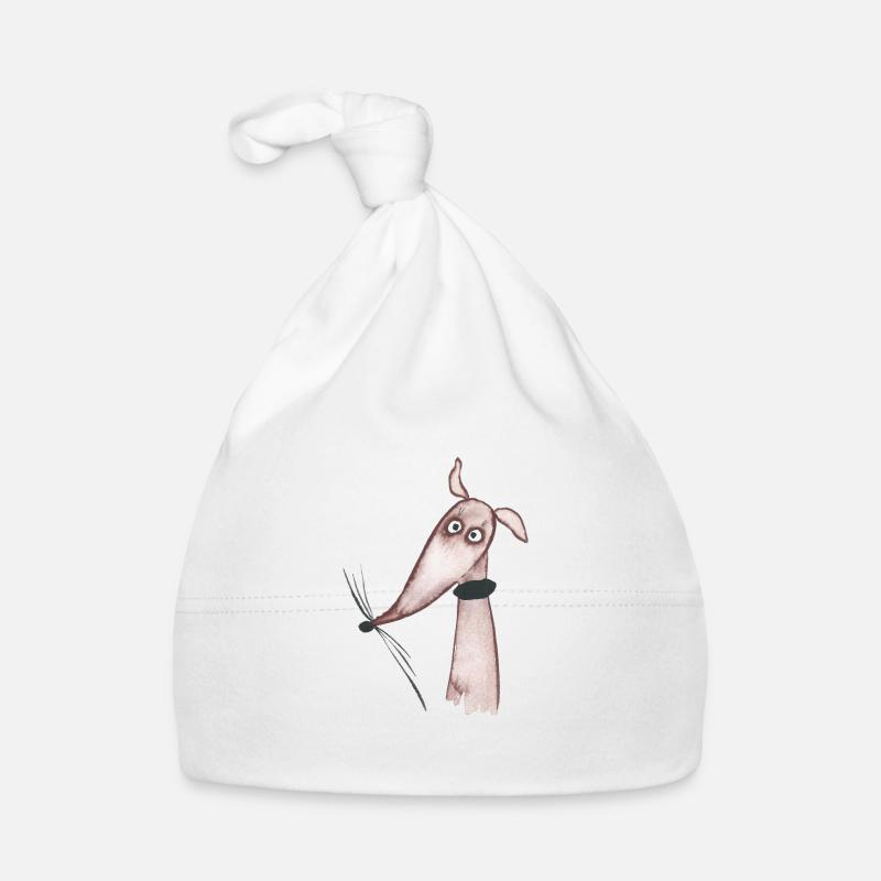 Lévrier rouge Bonnet bio Bébé