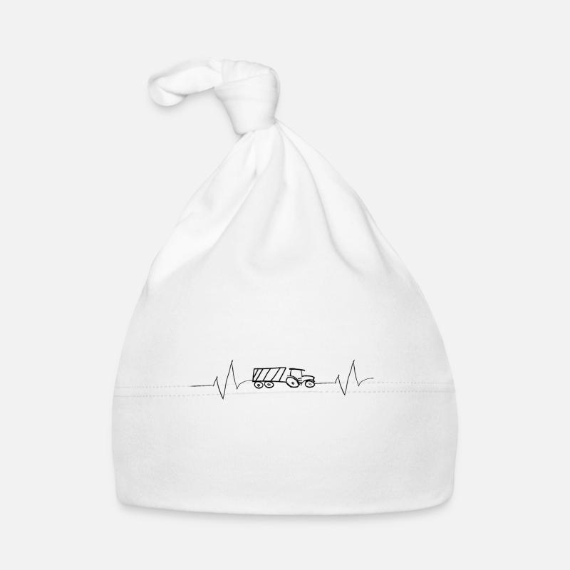 Transport Traktor Baby Bio-Mütze