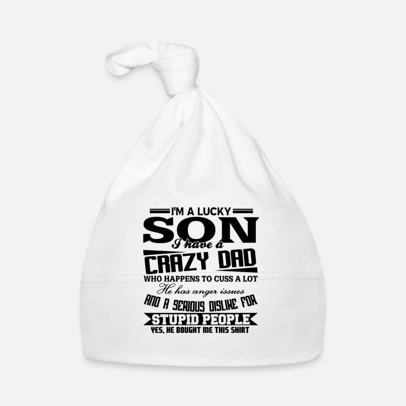 Father and son Organic Baby Cap