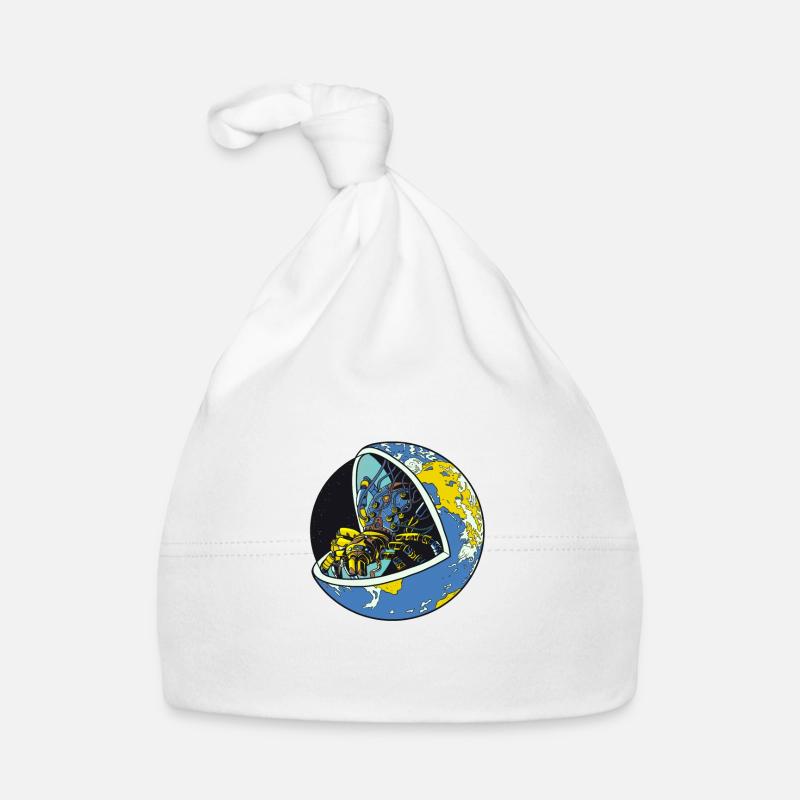 Spider Earth Organic Baby Cap