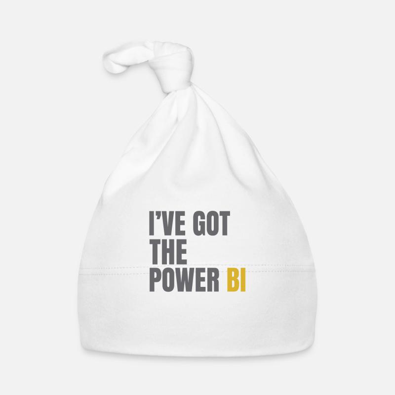 POWER BI Baby Bio-Mütze