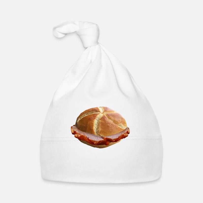 Leberkas Semmel Bayern Leberkäse Fleischkäse Baby Bio-Mütze